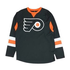 Philadelphia Flyers NHL Authentic Ice Hockey Jersey adidas Black Size Medium